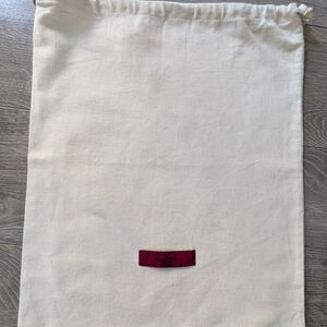 Valentino Garavani Ivory Drawstring Bag